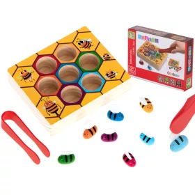 Montessori méhek méhsejtes oktatási játék