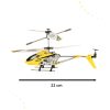 SYMA S107H RC helikopter 2.4GHz RTF sárga színben