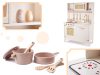 Gyermek retro MDF fa konyha BOHO kiegészítőkkel