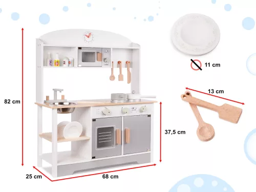 Gyermek fakonyha MDF MODERN CLASSIC+ kiegészítők