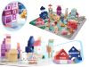 Oktatási fa város puzzle blokkok 100 darabos