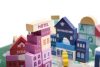 Oktatási fa város puzzle blokkok 100 darabos