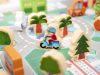 Oktatási fa város puzzle blokkok 120 darabos