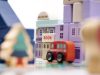 Oktatási fa város puzzle blokkok 135 darabos