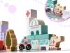 Oktatási fa város puzzle blokkok 135 darabos
