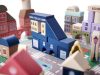 Oktatási fa város puzzle blokkok 135 darabos