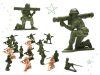 Katonák katonai bázis figurák készlet 307 részes