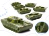 Katonák katonai bázis figurák készlet 307 részes
