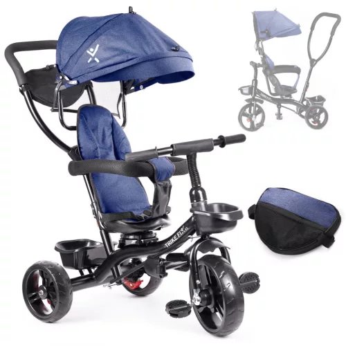 Trike Fix Lite 3 az 1-ben háromkerekű bicikli - kék