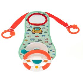 Interaktív kormánykerék az autóhoz hanggal