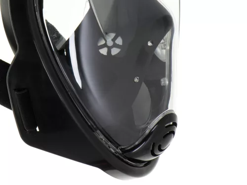 Teljes összecsukható snorkel maszk L/XL fekete