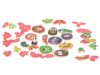 Gyümölcs/zöldség konzervdoboz puzzle 25 puzzle