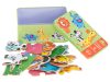 Puzzle egy ónban szafari állatok 25 rejtvények