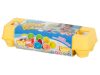 Oktatási sorter puzzle mérkőzés formák gyümölcs tojások 12db