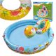 BESTWAY 51124 Kör alakú medence 122cm