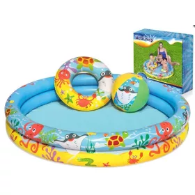 BESTWAY 51124 Kör alakú medence 122cm