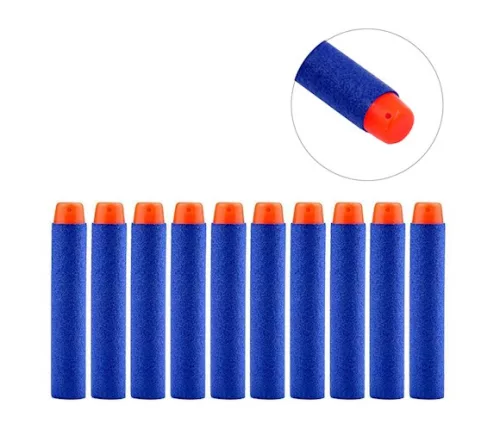 NERF kompatibilis kilövő nyilak 10db 7.2cm