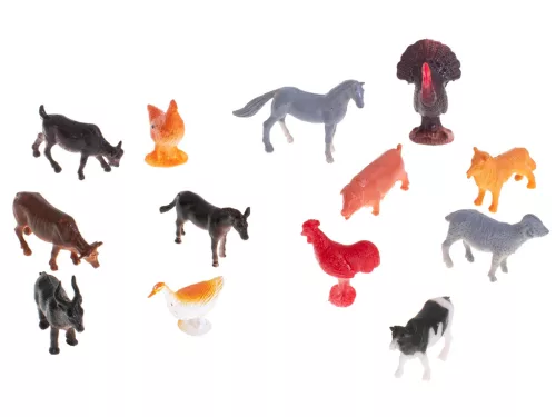 Figurák tengeri állatok vad dinoszauruszok készlet mix 48db