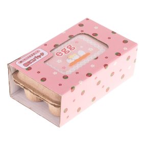 Játék tojás kivehető fa tojássárgája