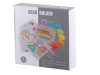 Oktatási montessori gyöngygolyó mozaik puzzle 77 részes