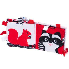 Érzékszervi könyv harapásjelzők kontrasztos erdő