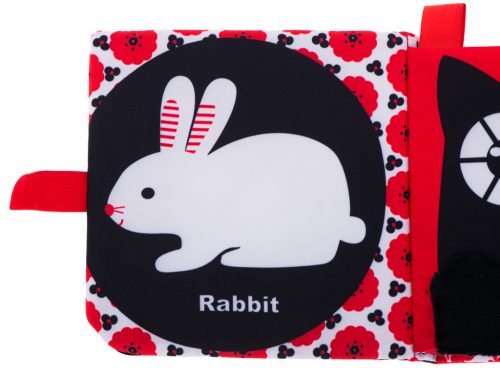 Érzékszervi könyv harapásjelzők kontrasztos erdő