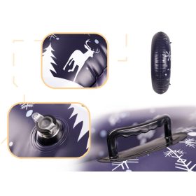 Felfújható szánkó csúszda hókerekes gumiabroncshoz