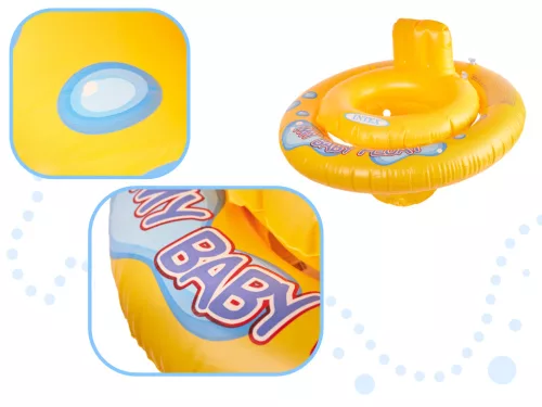 Felfújható kerék üléssel gyerekeknek INTEX 67cm ponton