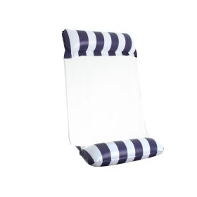 Felfújható matracos úszószék 120x70cm tengerészkék