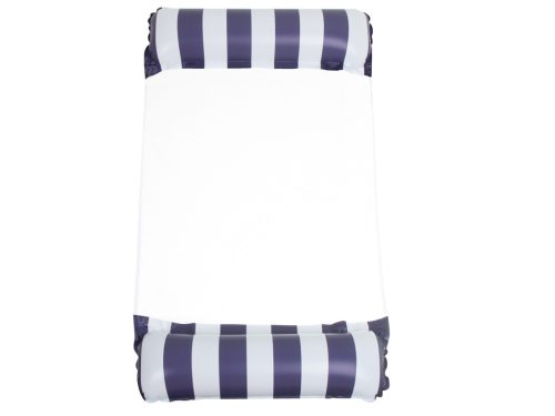 Felfújható matracos úszószék 120x70cm tengerészkék