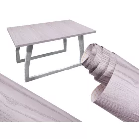   Öntapadós fóliatekercs falburkolat tölgy ezüstszürke 1,22x50m