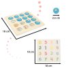 Fa puzzle társasjáték memória + 4 kártya