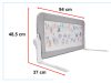 Biztonsági kapu korlát ágyvédő 90cm állatok