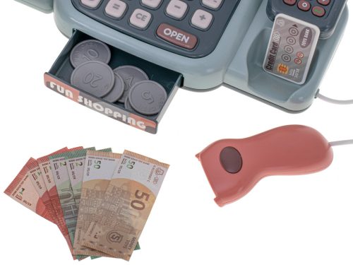 Pénztárgép bevásárló kosár terminál