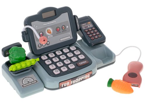 Pénztárgép bevásárló kosár terminál