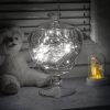 LED dekoratív drótlámpák 5m 50LED hideg fehér