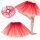 Tulle tutu szoknya jelmez piros