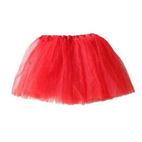 Tulle tutu szoknya jelmez piros