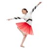 Tulle tutu szoknya jelmez piros