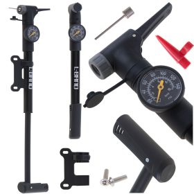   L-BRNO Kerékpár felfúvó nyomásmérővel, kézi markolattal