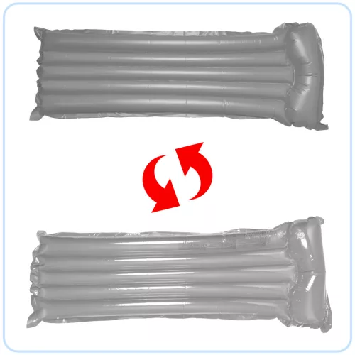 BESTWAY felfújható úszómatrac, 183x76cm - szürke 44013