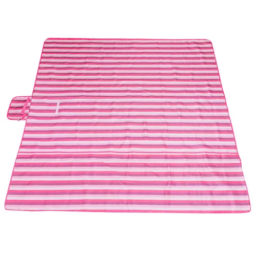 Strandszőnyeg strand piknik takaró 200x200cm rózsaszín