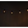 Napkollektoros kerti lámpák fény izzó füzér loft 10LED