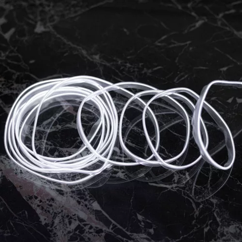 LED környezeti világítás autóhoz / autó USB / 12V szalag 5m fehér