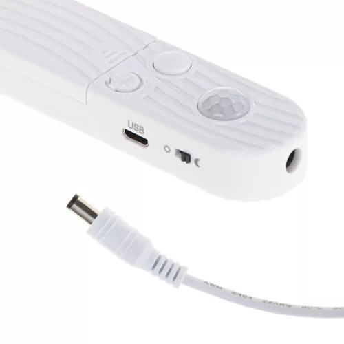 USB akkumulátoros mozgásérzékelő LED szalag 2M hideg fehér