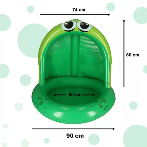 Felfújható pontonmedence lombkorona békával 95cm