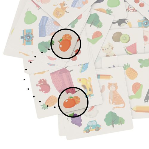 Kártyajáték megtalálni a pár 54 kártya és egy csengő