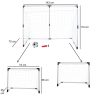 Gyermek focikapu 2in1 143x110x70cm 143x110x70cm