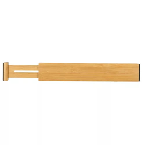 Fiókszervező állítható bambusz szeparátor 43x6x1.5cm 1 db