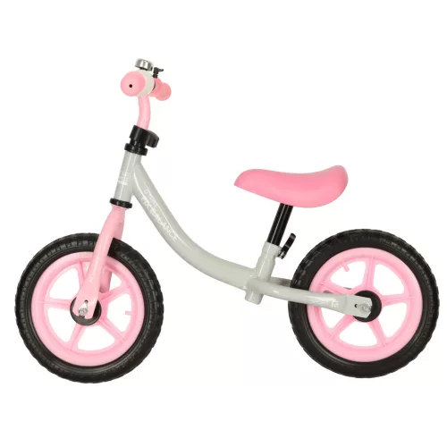 Trike Fix Balance állítható futóbicikli, 80x31-40x48-57cm - rózsaszín